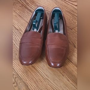Cole Haan Womens Loafer 9B Brown Leather Loafers Dress Flats